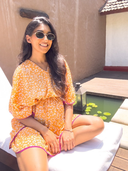 Pregnancy Friendly Kaftan (Short Dress)