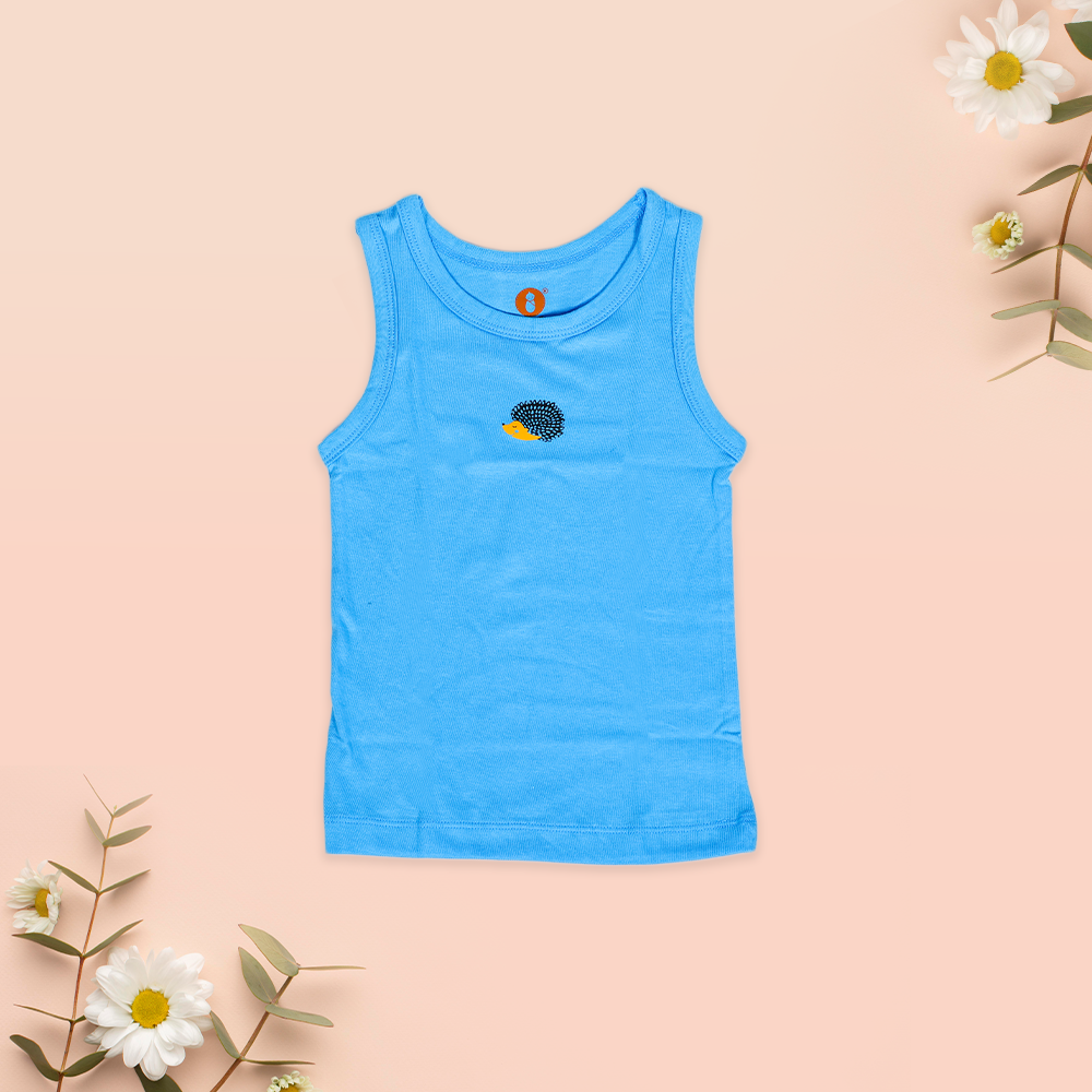 Sleeveless Kids Cotton Vest