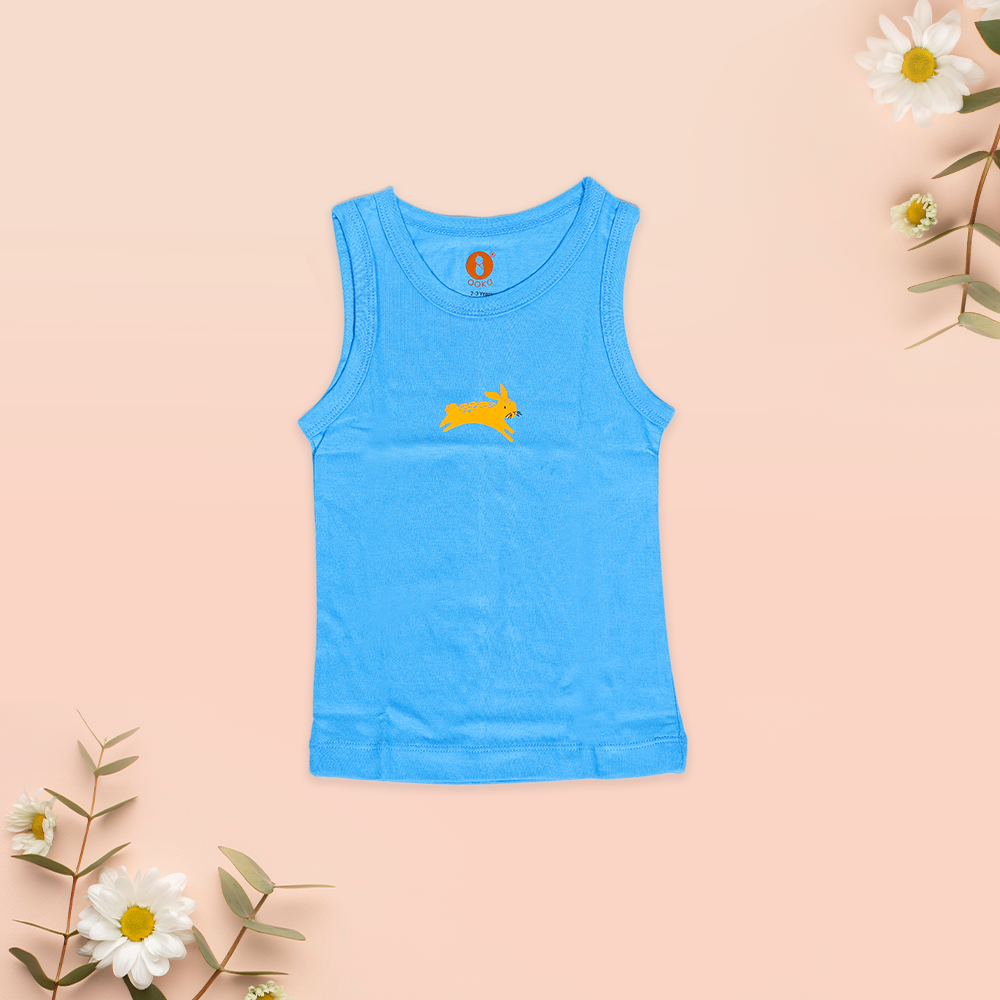 Sleeveless Kids Cotton Vest