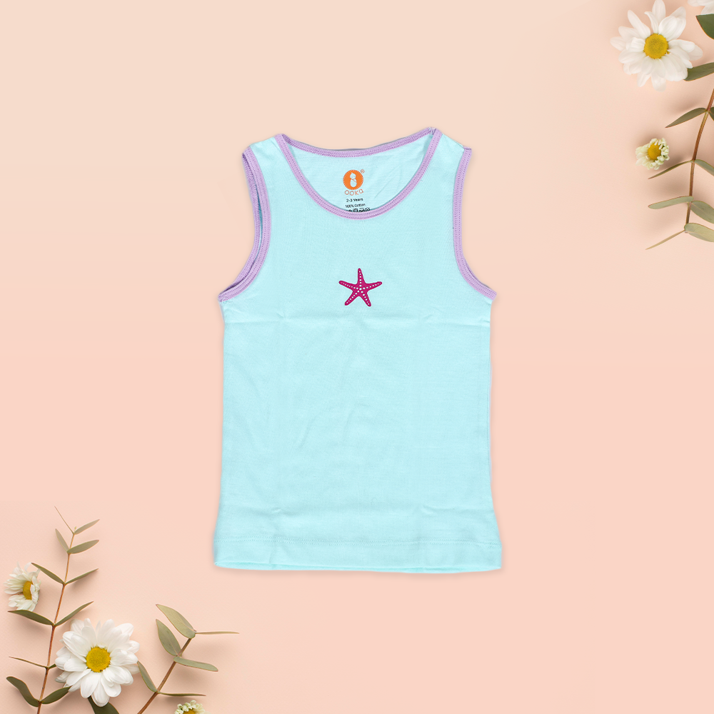 Sleeveless Kids Cotton Vest