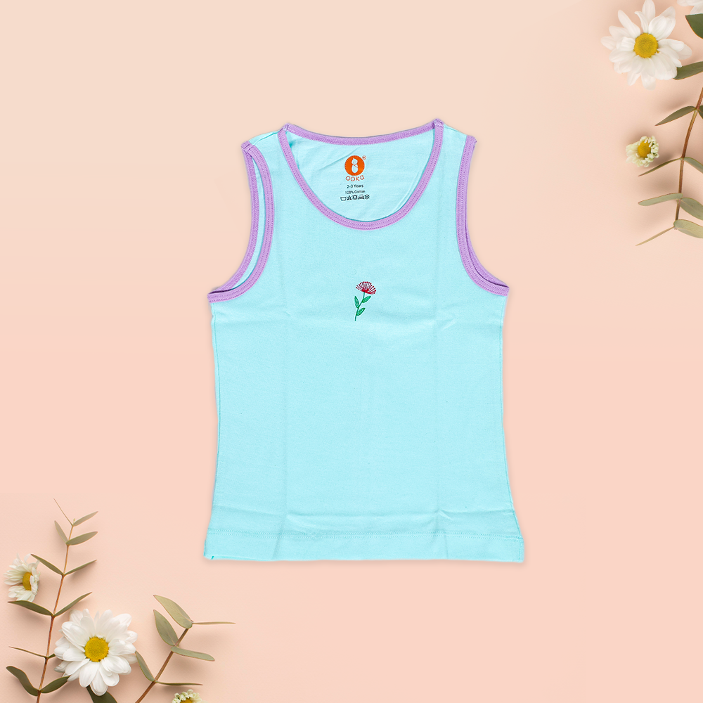 Sleeveless Kids Cotton Vest