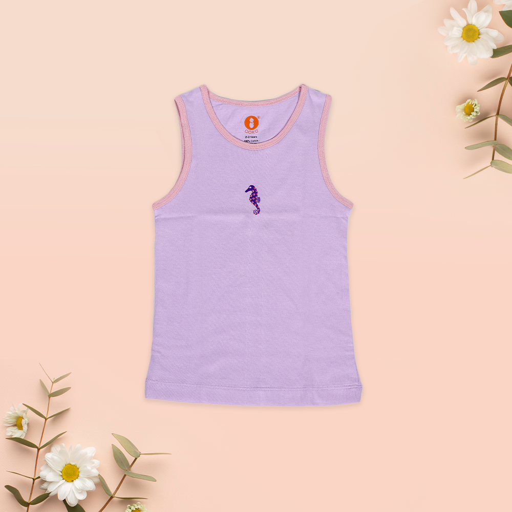 Sleeveless Kids Cotton Vest