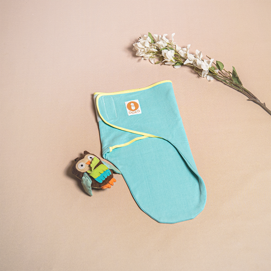 'Snugglee' Cotton Fleece Baby Swaddle Wrap