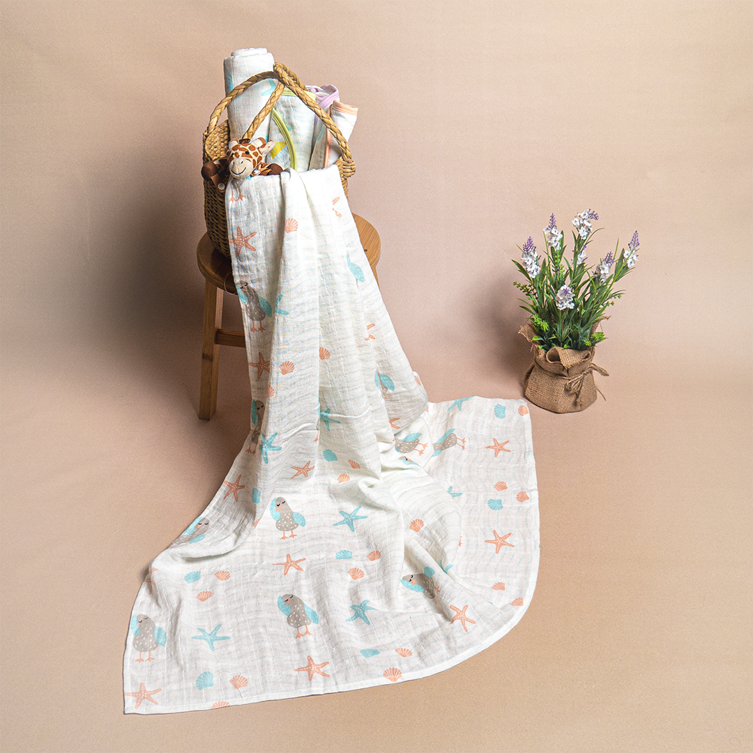Cotton Muslin Swaddle