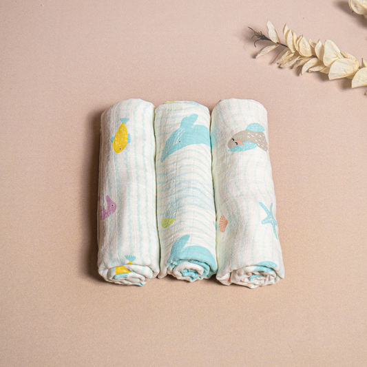 Cotton Muslin Swaddle