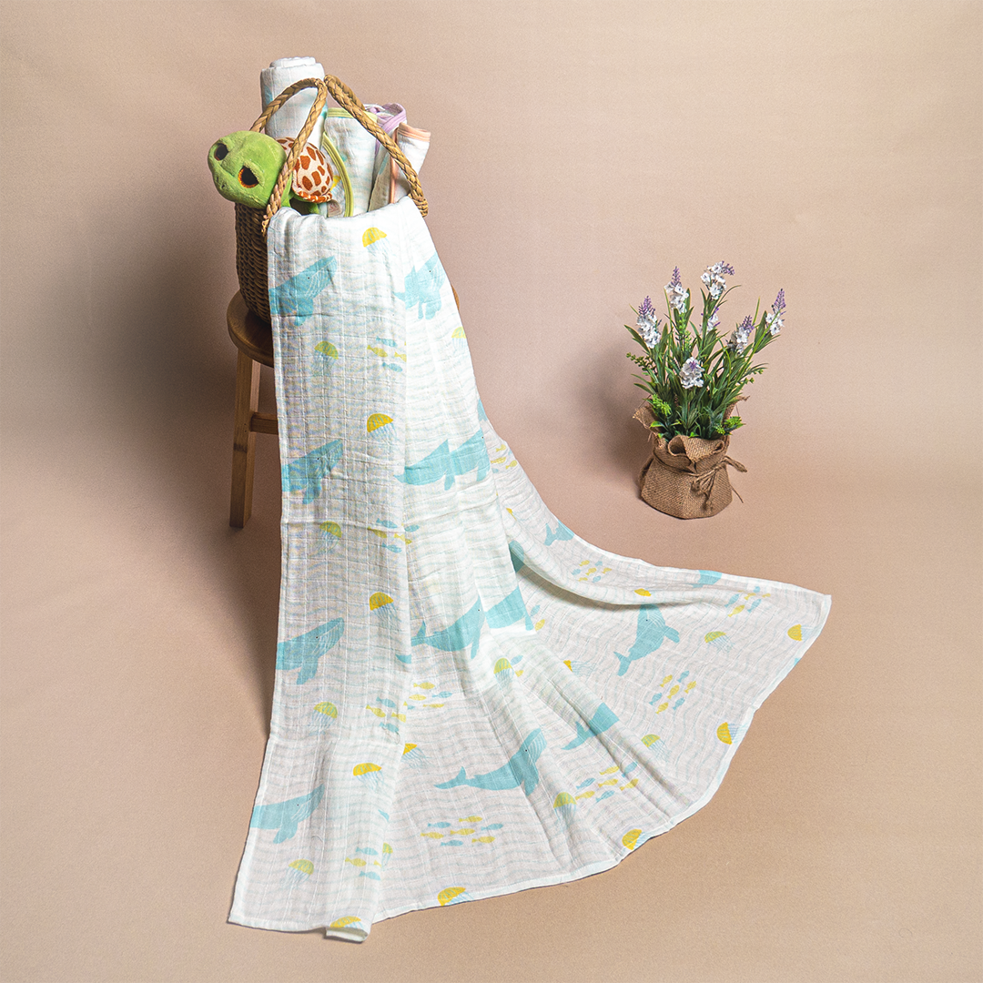 Cotton Muslin Swaddle