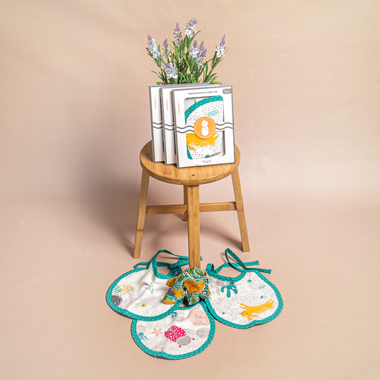 Cotton Muslin Terry Feeding Bib