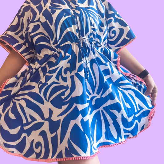 Pregnancy Friendly Kaftan (Short Dress)