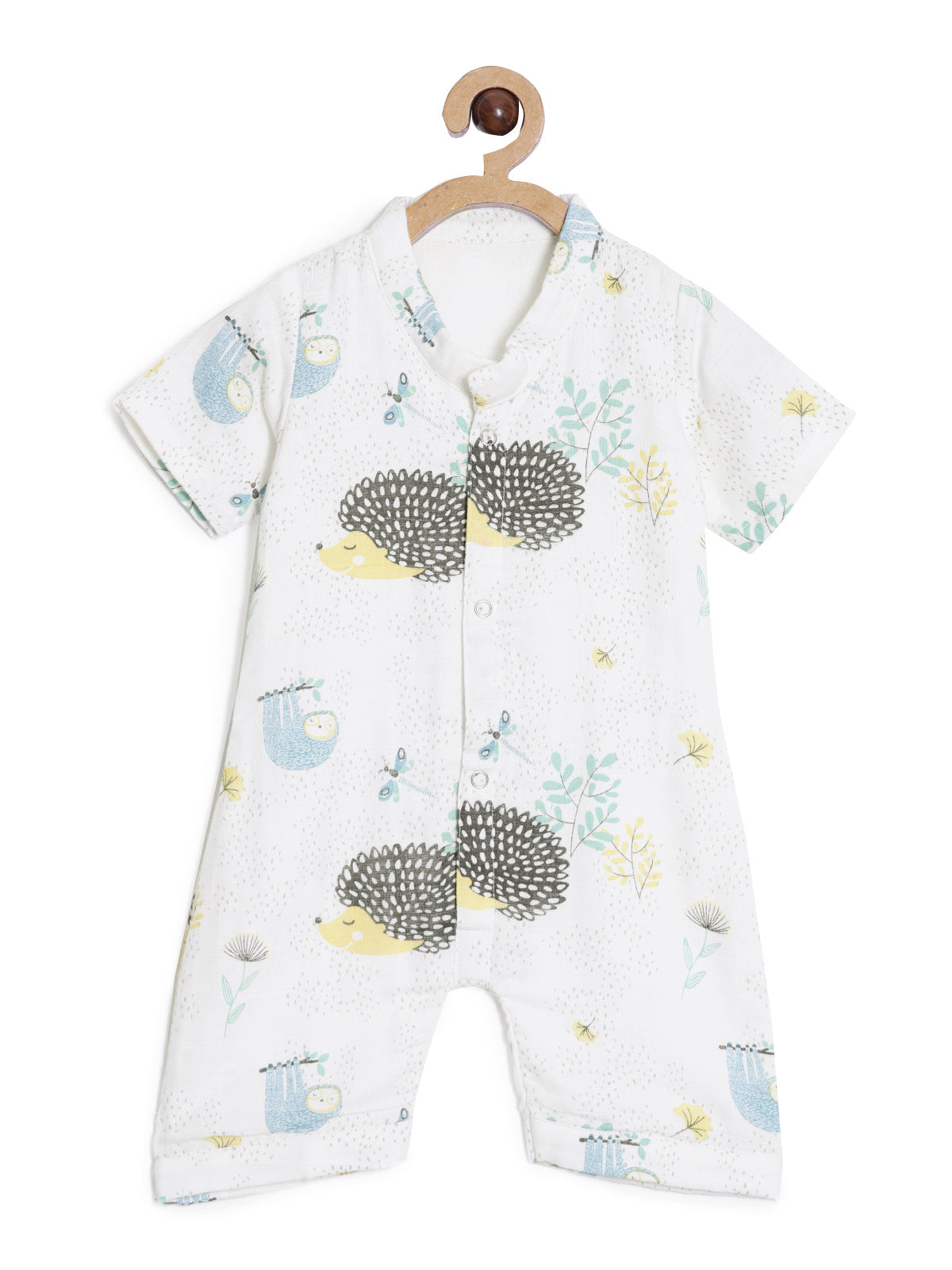 Cotton Muslin Baby Jumpsuit