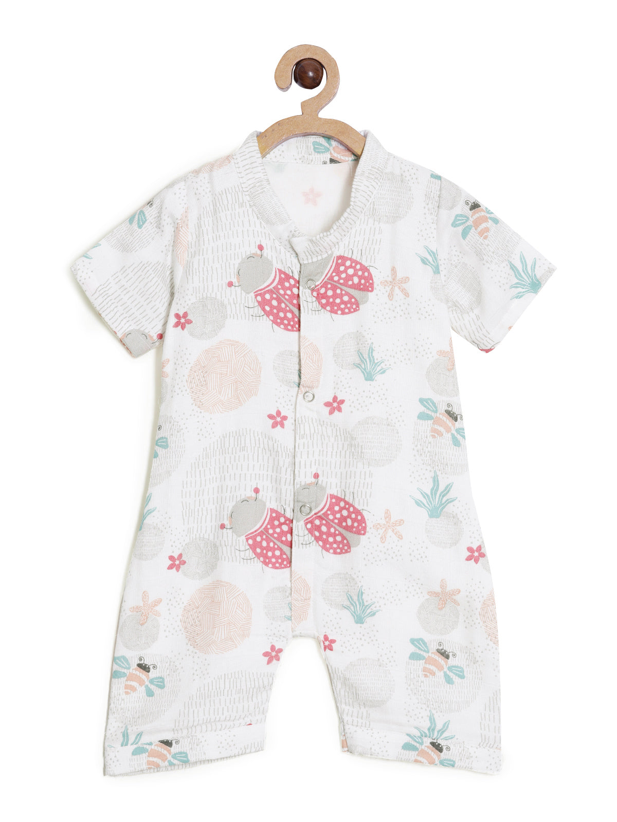 Cotton Muslin Baby Jumpsuit