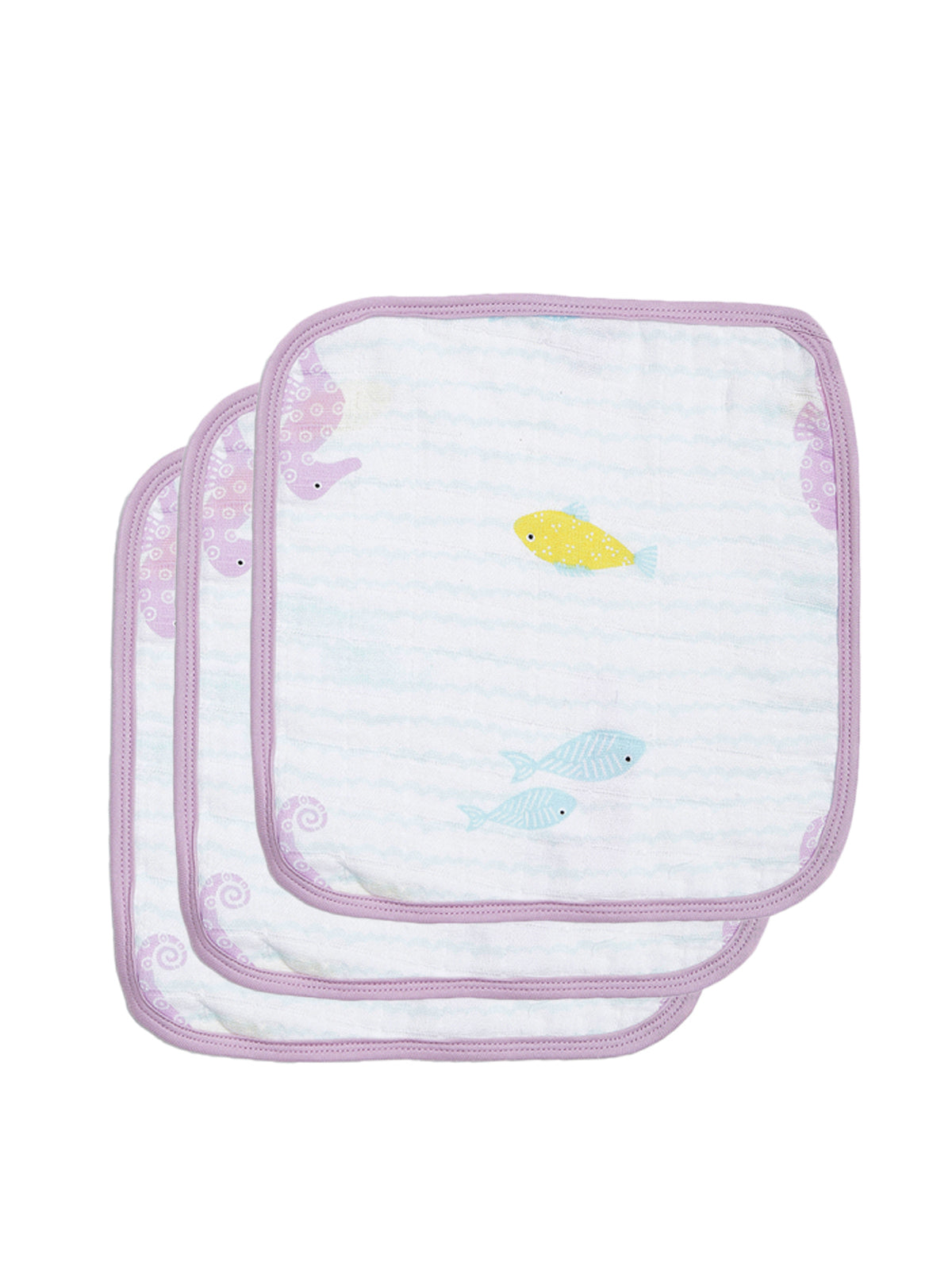 Baby Bathtime Gift Set from Ooka Baby (An Ocean's Lullaby Collection)-Available in 3 Prints