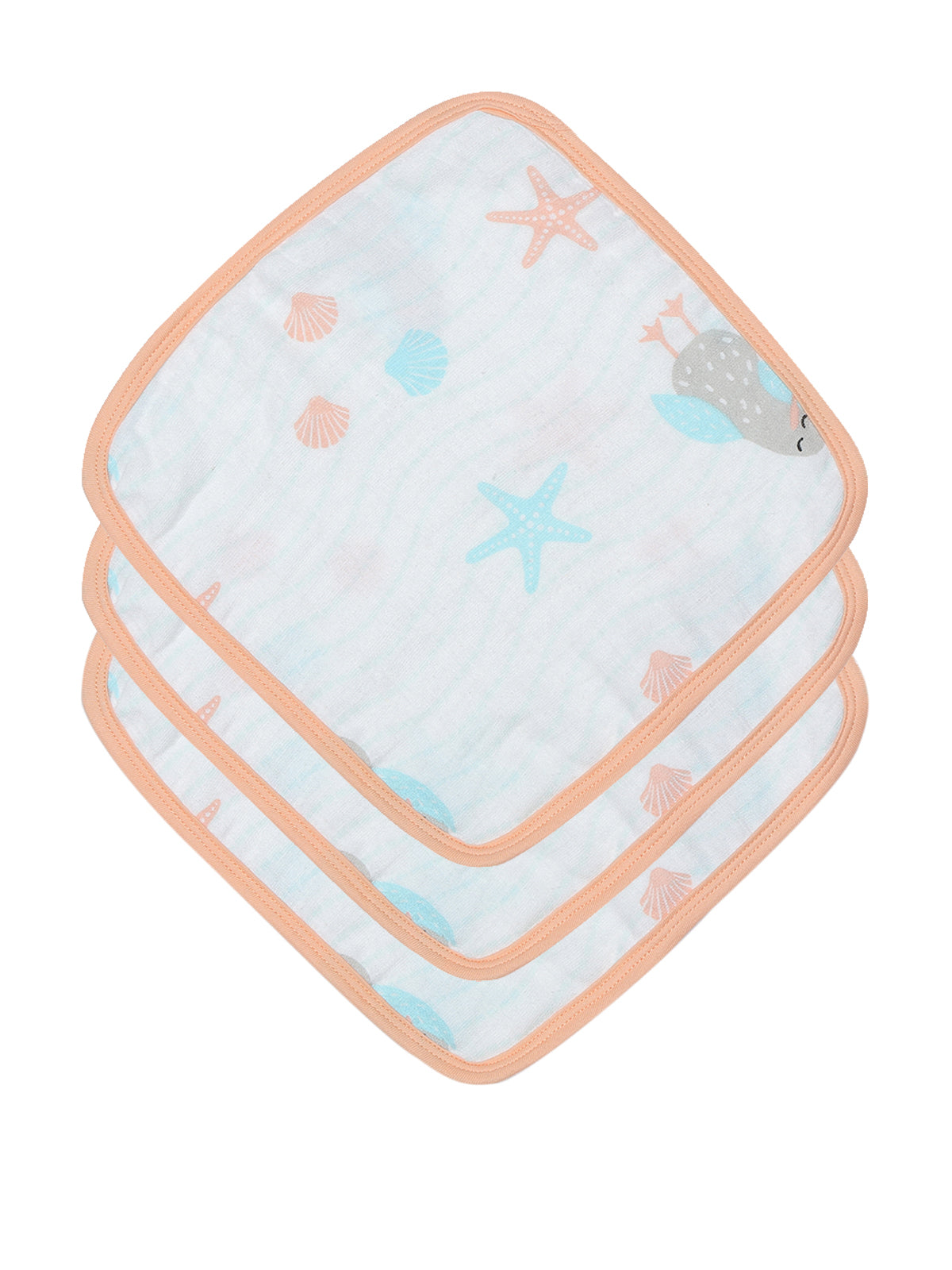 Baby Bathtime Gift Set from Ooka Baby (An Ocean's Lullaby Collection)-Available in 3 Prints