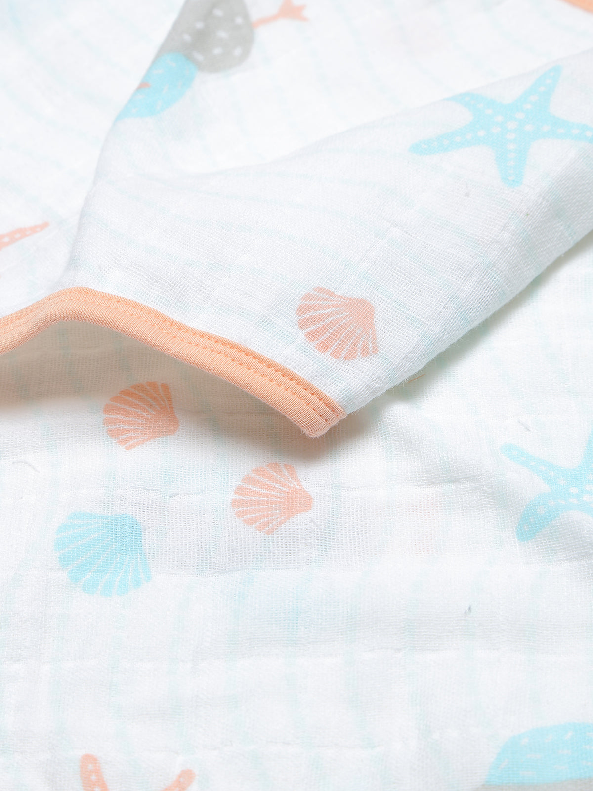 Newborn Care Gift Set from Ooka Baby (An Ocean's Lullaby Collection)- Available in 3 Prints