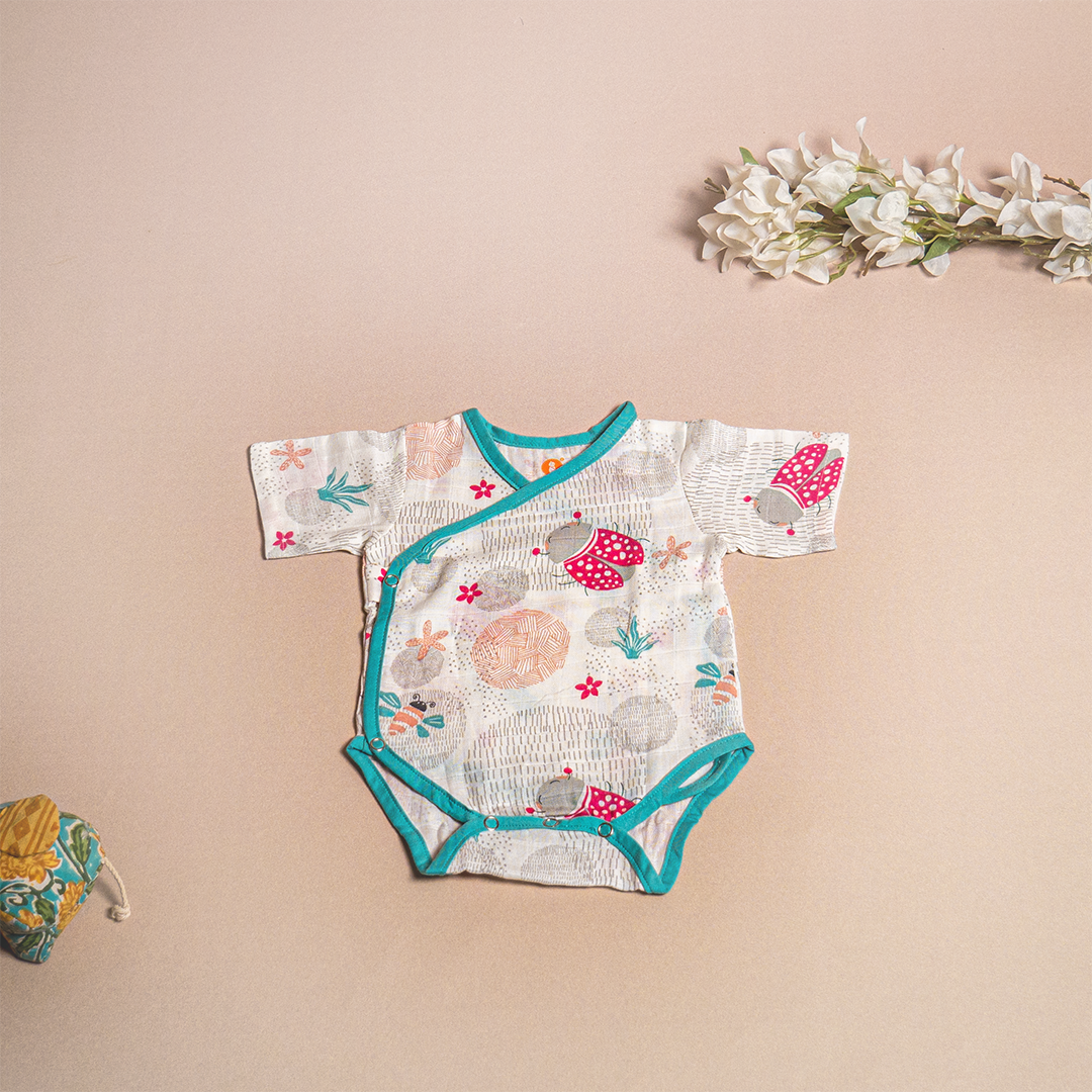 Cotton Muslin Baby Romper