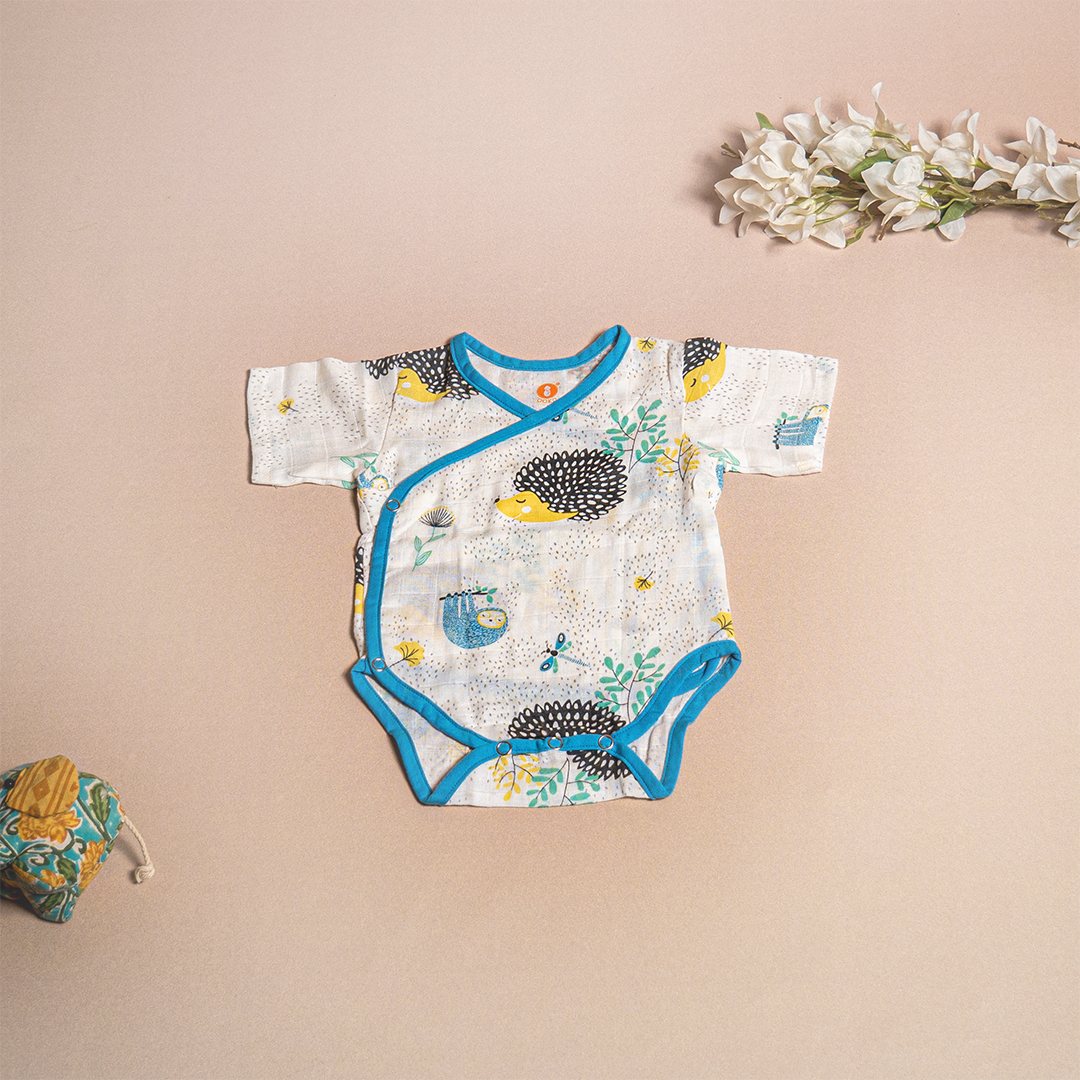 Cotton Muslin Baby Romper