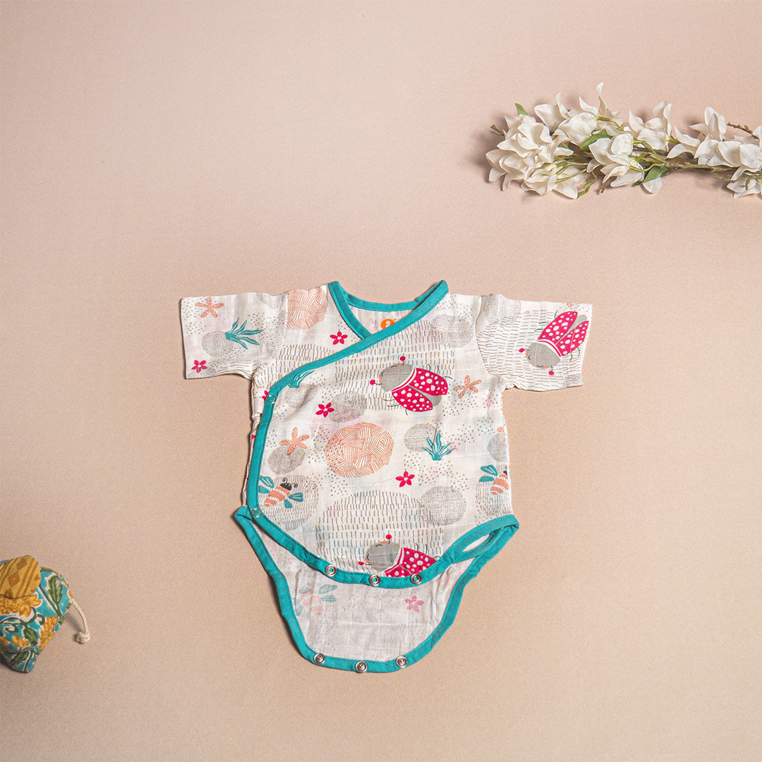 Cotton Muslin Baby Romper