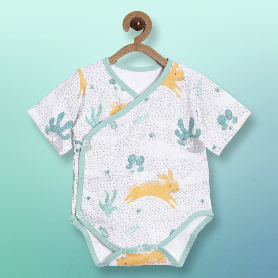 Cotton Muslin Baby Romper