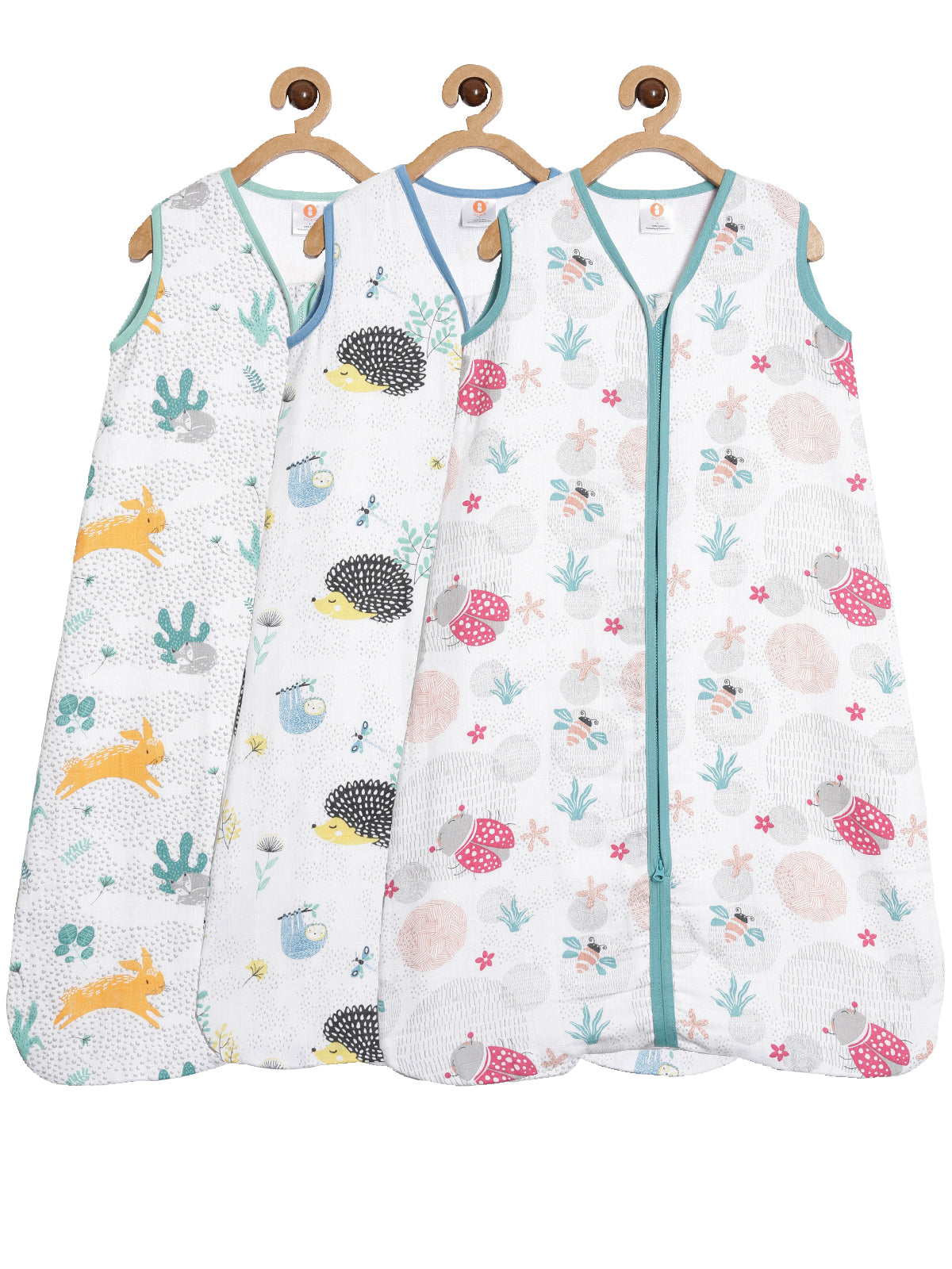 Double Sleep Sack (Baby Sleeping Bag) available in 6 prints