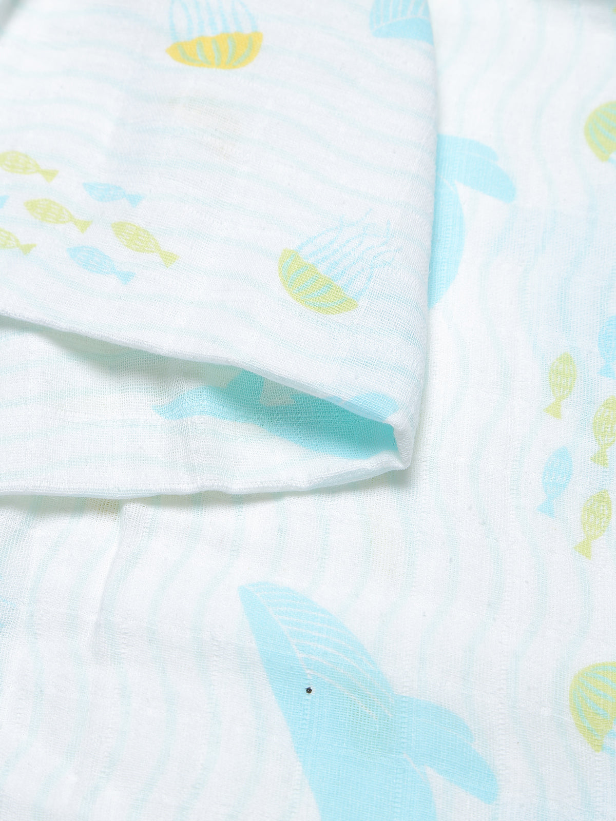Cotton Muslin Swaddle (Single Pack) available in 3 prints