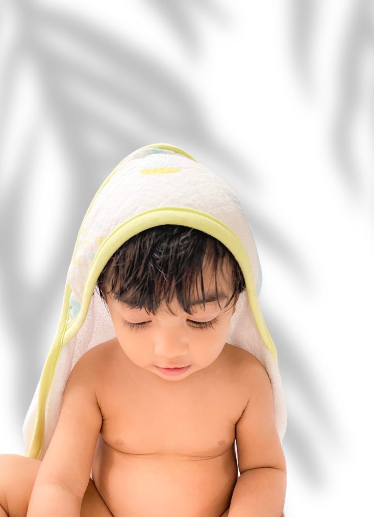 Cotton Hooded Bath Towel